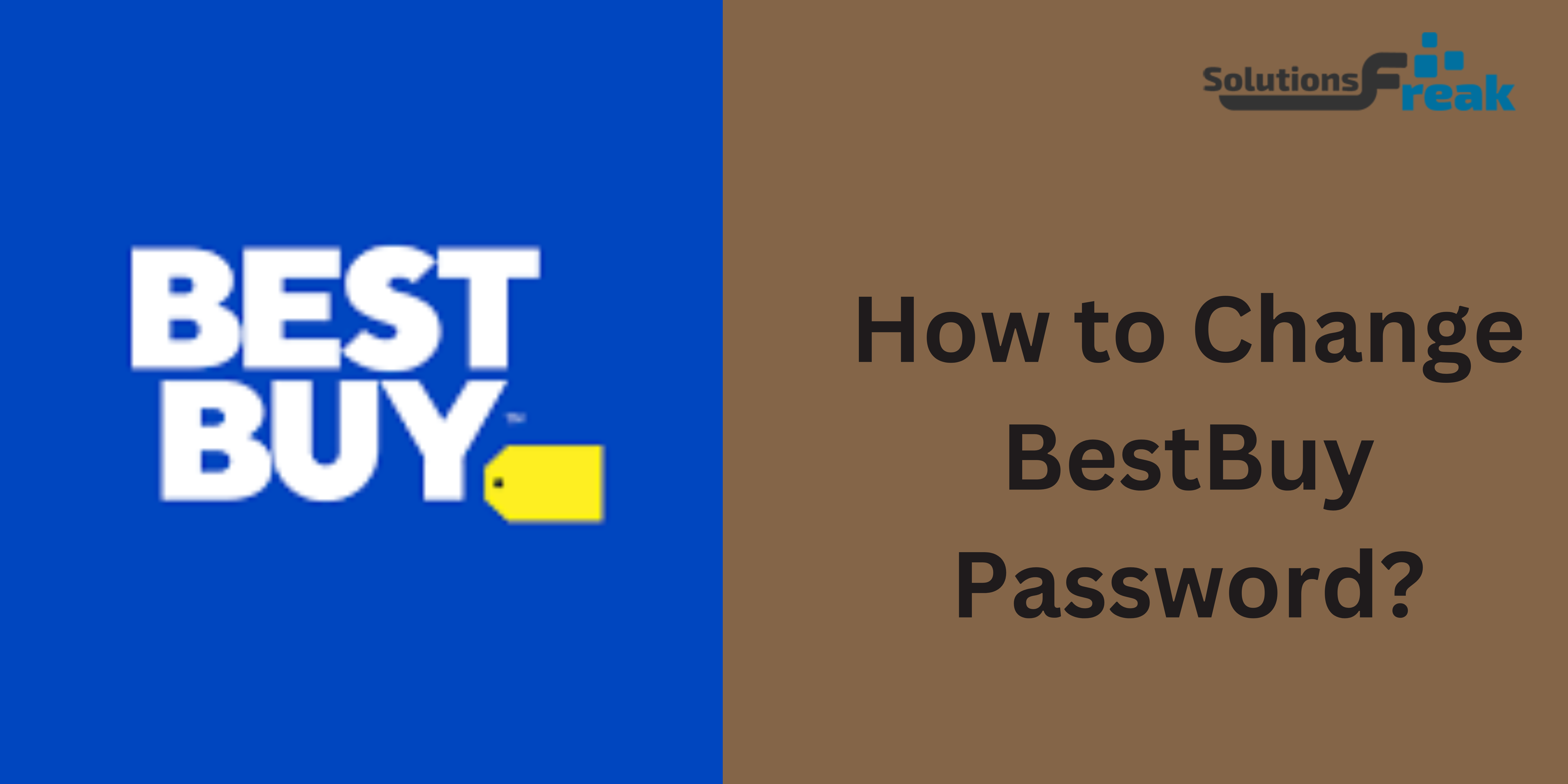 How to Change BestBuy Password